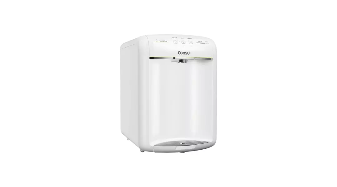 Purificador de Água Consul (CPB36ABA) - 110V - Branco - Alta Capacidade de Refrigeração e 3 Níveis de Temperatura