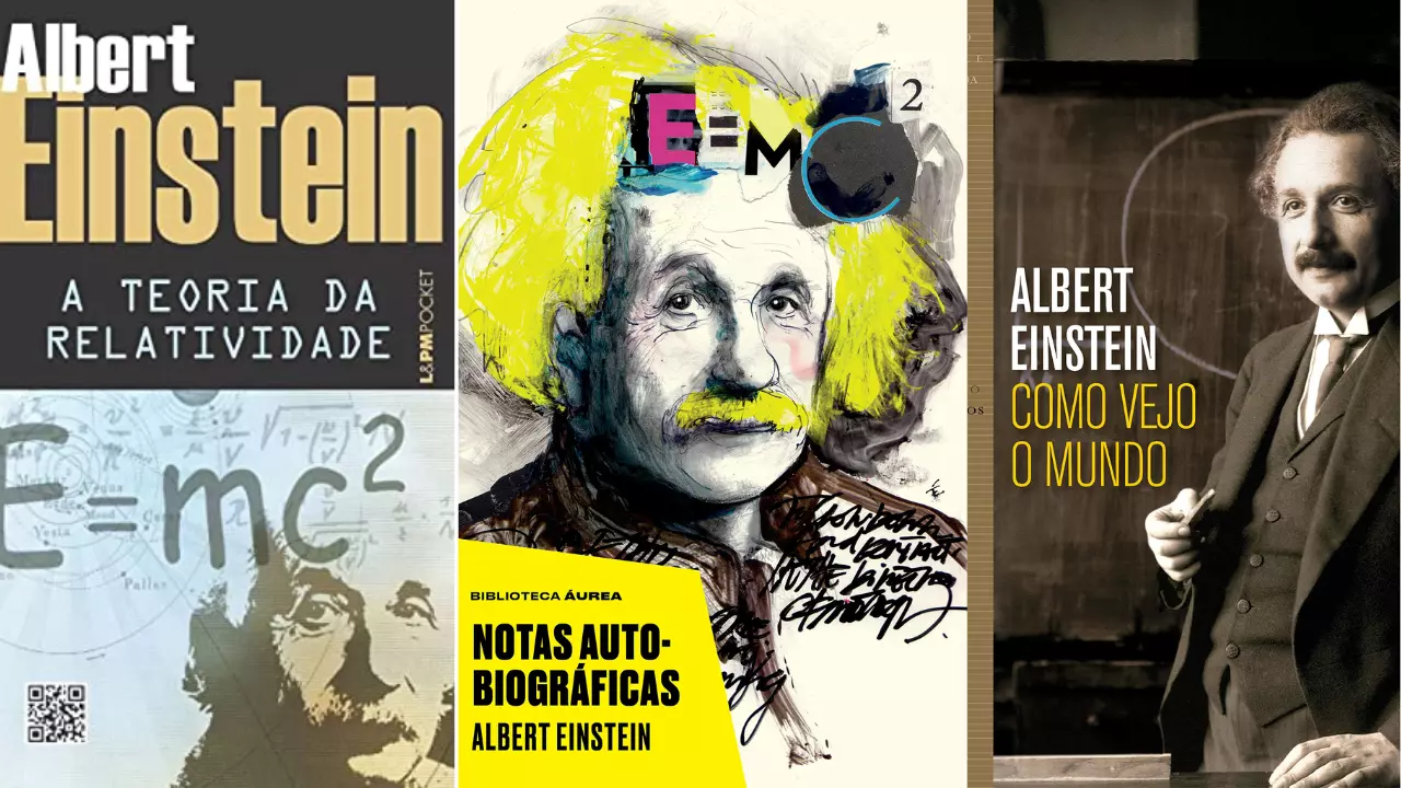 Livro de Albert Einstein